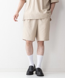 【UNIIT】コットンリネンショートパンツ