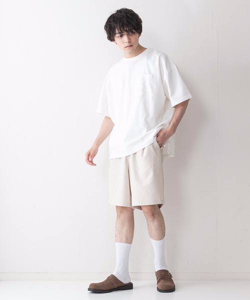 UNIIT(ユニット)の「【UNIIT】コットンリネンショートパンツ(その他パンツ・メンズ・ブラック/ベージュ/グレー/サックスブルー・MEDIUM/LARGE)」の14枚目の写真
