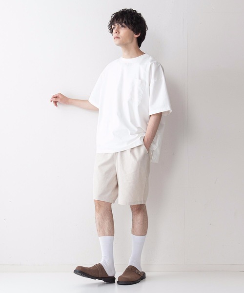 UNIIT(ユニット)の「【UNIIT】コットンリネンショートパンツ(その他パンツ・メンズ・ブラック/ベージュ/グレー/サックスブルー・MEDIUM/LARGE)」の16枚目の写真