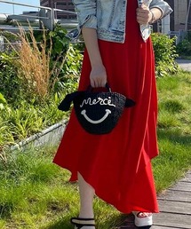 a-jolie アジョリー　スマイル　かごバッグ　レインボー Amazon.co.jp: a-jolie-アジョリー-レインボー スマイルカゴバッグ