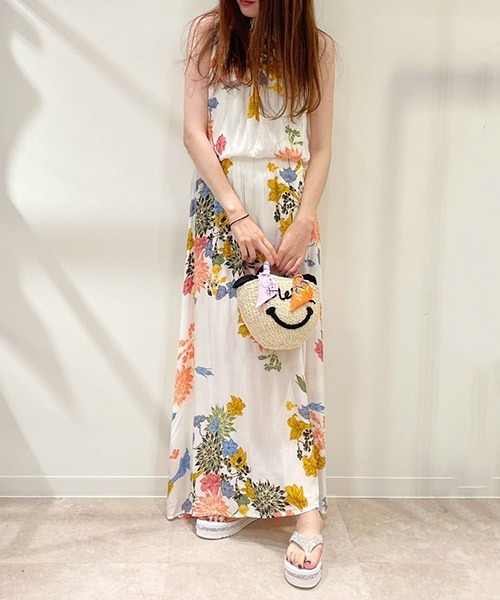 a-jolie(アジョリー)の「【a-jolie/アジョリー】メッセージロゴカゴバッグ(かごバッグ・レディース・ブラック/ベージュ・FREE)」の15枚目の写真