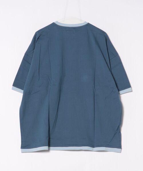 ＪＵＧＬＡＮＳ（ユグランス）の「【RINGS】リンガーカレッジBIG-TEE（Tシャツ/カットソー・メンズ・ホワイト/ネイビー/パープル・M/L）」の5枚目の写真