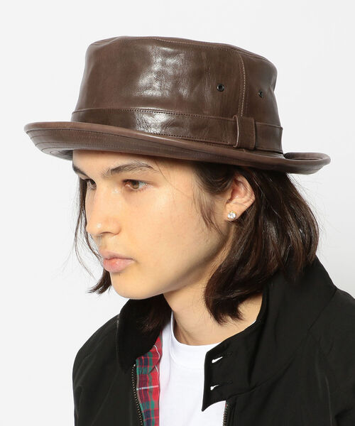 Mr.FATMAN Wolfman Leather Barber HatMr.FATMAN (ミスター
