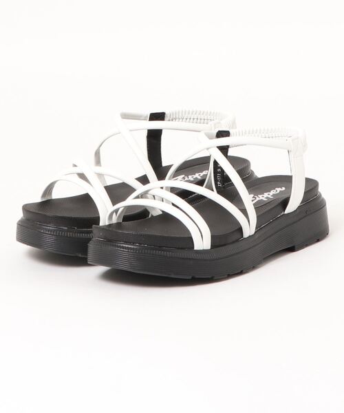 Zipper（ジッパー）の「【Zipper】<2021SS>チューブストラップサンダル（サンダル・レディース・ベージュ/ホワイト/ブラック・L/S/M/LL）」の2枚目の写真