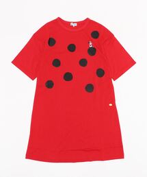 HAKKA KIDS（ハッカキッズ）の「[ジュニアサイズ]ドットプリントリラックスワンピース（ルームワンピース・キッズ）」