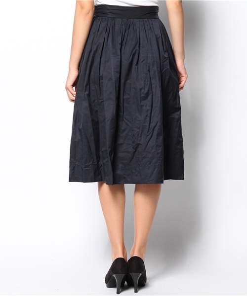 JOURNAL STANDARD（ジャーナルスタンダード）の「メモリーツイル ミッドカーフスカート #（スカート・レディース・ベージュ/ネイビー・38/36/40）」の3枚目の写真