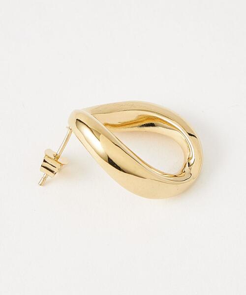 PHILIPPE AUDIBERT（フィリップ オーディベール）の「＜PHILIPPE AUDIBERT＞ELZA ピアス GD＜Select by EMMEL REFINES＞（ピアス（両耳用）・レディース・ゴールド・FREE）」の4枚目の写真