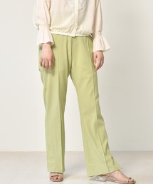 RETRO GIRL | チェックセミフレアパンツ(スラックス)