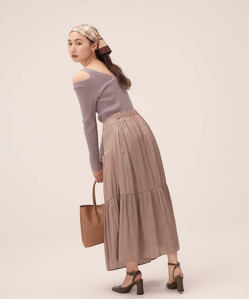 RANDEBOO（ランデブー）の「Arrange rib top（その他トップス
