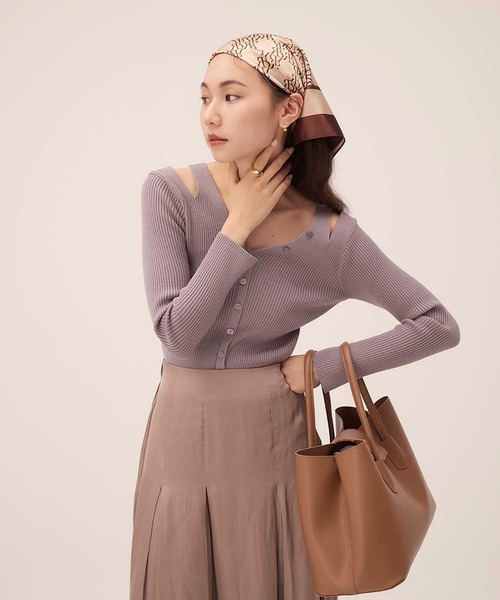 RANDEBOO - RANDEBOOO トップス RANDEBOO（ランデブー）の「Arrange rib top（その他トップス