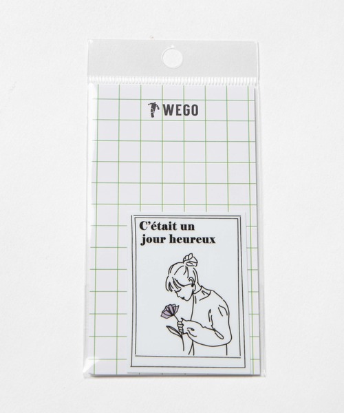 WEGO（ウィゴー）の「WEGO/グラフィックステッカー（ステッカー/テープ・レディース・その他15/その他24/その他16/その他25/その他17/その他26/その他28/その他21/その他14/その他23/その他18/その他27/その他20/その他29/その他11/その他22/その他30/B/C/D/E/A/その他31/その他32/その他33/その他34/その他35・FREE）」の3枚目の写真