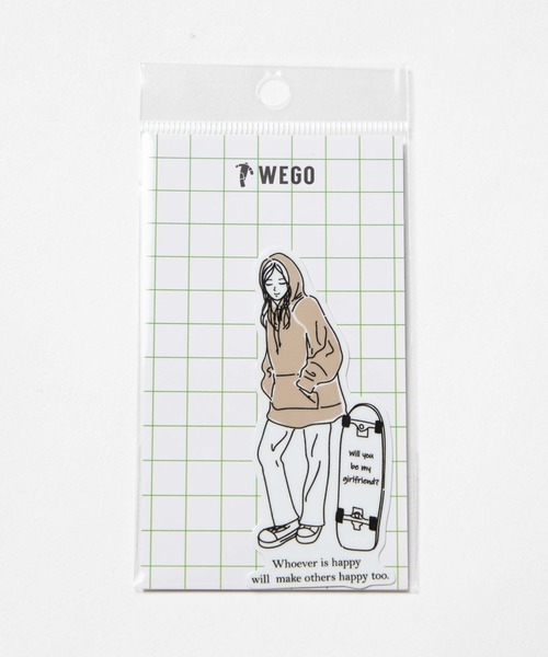 WEGO（ウィゴー）の「WEGO/グラフィックステッカー（ステッカー/テープ・レディース・その他15/その他24/その他16/その他25/その他17/その他26/その他28/その他21/その他14/その他23/その他18/その他27/その他20/その他29/その他11/その他22/その他30/B/C/D/E/A/その他31/その他32/その他33/その他34/その他35・FREE）」の10枚目の写真