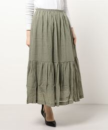 ehka sopo | ドビーティアードスカート(スカート)