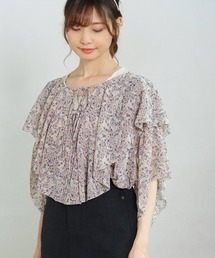 Crisp | フラワーラッフルブラウス(シャツ/ブラウス)