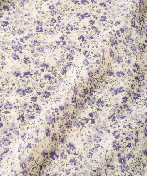 Crisp（クリスプ）の「フラワーラッフルブラウス（シャツ/ブラウス・レディース・ベージュ/ブラウン・FREE）」の16枚目の写真