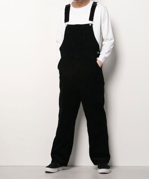 WEGO（ウィゴー）の「WEGO/コーデュロイオーバーオール（サロペット/オーバーオール・メンズ・ブラック/ベージュ/アイボリー・MEDIUM/LARGE）」の8枚目の写真