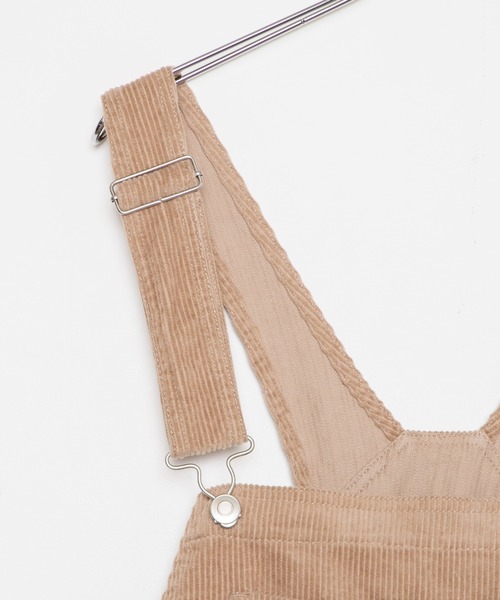 WEGO（ウィゴー）の「WEGO/コーデュロイオーバーオール（サロペット/オーバーオール・メンズ・ブラック/ベージュ/アイボリー・MEDIUM/LARGE）」の11枚目の写真