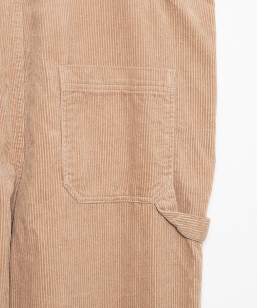 WEGO（ウィゴー）の「WEGO/コーデュロイオーバーオール（サロペット/オーバーオール・メンズ・ブラック/ベージュ/アイボリー・MEDIUM/LARGE）」の15枚目の写真