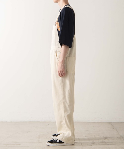 WEGO（ウィゴー）の「WEGO/コーデュロイオーバーオール（サロペット/オーバーオール・メンズ・ブラック/ベージュ/アイボリー・MEDIUM/LARGE）」の20枚目の写真