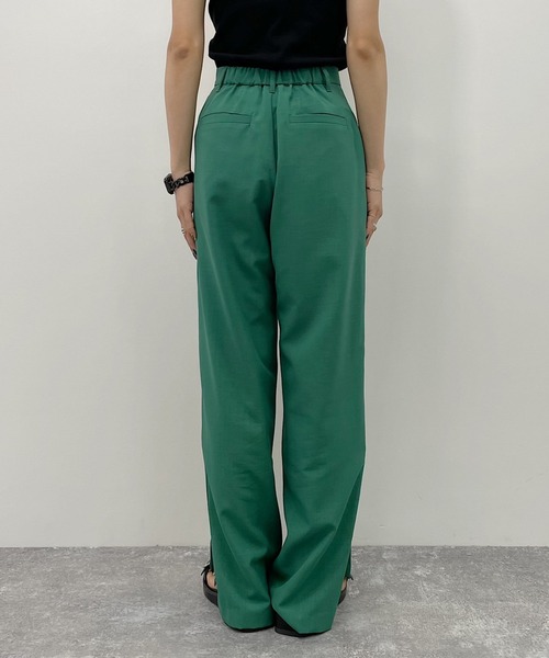 PAGEBOY（ページボーイ）の「クリアルーズセットアップパンツ（その他パンツ・レディース・ブラック/グレイッシュベージュ/グリーン・FREE）」の20枚目の写真