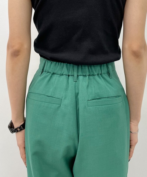 PAGEBOY（ページボーイ）の「クリアルーズセットアップパンツ（その他パンツ・レディース・ブラック/グレイッシュベージュ/グリーン・FREE）」の22枚目の写真