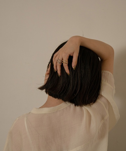 lawgy(ラウジー)の「two tier ring(リング・レディース・シルバー/ゴールド・FREE)」の7枚目の写真