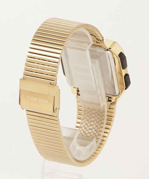 DIESEL（ディーゼル）の「CHOPPED DZ1969（デジタル腕時計・メンズ・ゴールド・FREE）」の4枚目の写真