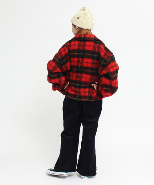 CHILD WOMAN（チャイルドウーマン）の「☆8Ｗコールディアモイスト サロペット（サロペット/オーバーオール・レディース・ネイビー/ブラウン・FREE）」の13枚目の写真