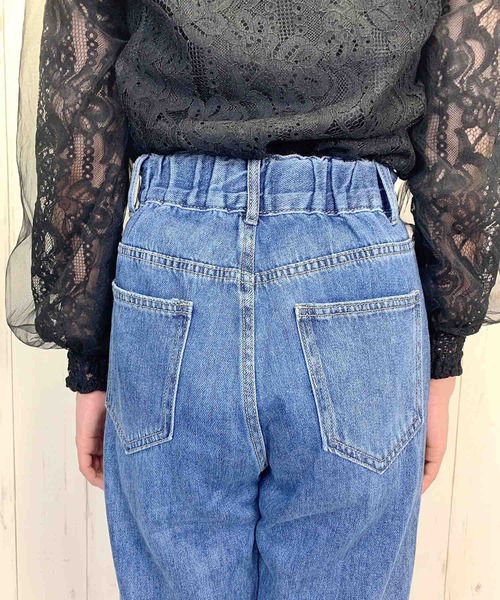 Clice de Paris(クリシェドゥパリス)の「K/ボーイフレンドデニム(デニムパンツ・レディース・ブルー・ONESIZE)」の10枚目の写真