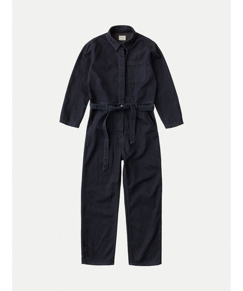 Nudie Jeans(ヌーディージーンズ)の「Sophie Boiler Suit Wool Wish オールインワン(サロペット/オーバーオール・レディース・インディゴブルー・X-SMALL/SMALL)」の14枚目の写真