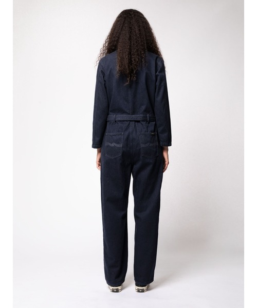 Nudie Jeans(ヌーディージーンズ)の「Sophie Boiler Suit Wool Wish オールインワン(サロペット/オーバーオール・レディース・インディゴブルー・X-SMALL/SMALL)」の19枚目の写真