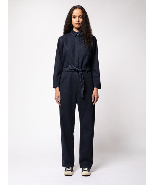 Nudie Jeans(ヌーディージーンズ)の「Sophie Boiler Suit Wool Wish オールインワン(サロペット/オーバーオール・レディース・インディゴブルー・X-SMALL/SMALL)」の20枚目の写真