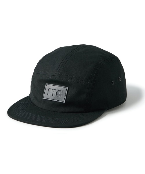 FTC（エフティーシー）の「CANVAS CAMP CAP（キャップ・メンズ・ブラック/キャメル・FREE）」の2枚目の写真