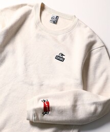 FREAK'S STORE | WEB限定 CHUMS×FREAK'S STORE/チャムス 別注 ワンポイントロゴ 刺繍デザイン クルーネックスウェット/プルオーバー(スウェット)