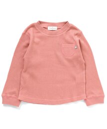 長袖ワッフルTシャツ