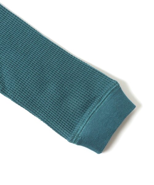 Ampersand（アンパサンド）の「長袖ワッフルＴシャツ（Tシャツ/カットソー・キッズ・ブラウン/グレー/ネイビー/ピンク/レインボー・80/90/100/110/120/130/140）」の13枚目の写真