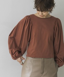 URBAN RESEARCH | ボリュームスリーブショート丈カットソー(Tシャツ/カットソー)