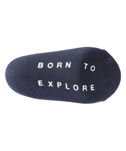 THE NORTH FACE（ザノースフェイス）の「【THE NORTH FACE】BABY ORGANIC 3P（ソックス/靴下・キッズ・マルチ/ブルー系・FREE）」の4枚目の写真