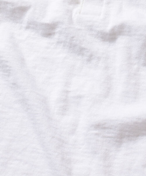 BEAMS PLUS（ビームスプラス）の「BEAMS PLUS / ヘンリーネック ロングスリーブ Tシャツ（Tシャツ/カットソー・メンズ・ブラック/ネイビー/オフホワイト・LARGE/MEDIUM/X-LARGE/SMALL）」の17枚目の写真