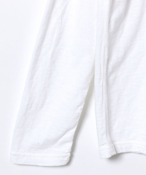 BEAMS PLUS（ビームスプラス）の「BEAMS PLUS / ヘンリーネック ロングスリーブ Tシャツ（Tシャツ/カットソー・メンズ・ブラック/ネイビー/オフホワイト・LARGE/MEDIUM/X-LARGE/SMALL）」の21枚目の写真