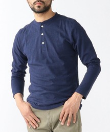 BEAMS PLUS / ヘンリーネック ロングスリーブ Tシャツ