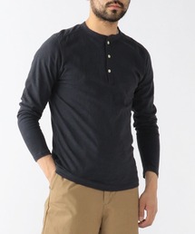 BEAMS PLUS | BEAMS PLUS / ヘンリーネック ロングスリーブ Tシャツ(Tシャツ/カットソー)