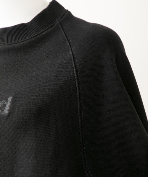 MILKFED.（ミルクフェド）の「FRONT LOGO SWEAT TOP（スウェット・レディース・ブラック/ライトブルー/ライトパープル/ベージュ/オフホワイト/ネイビー・ONE SIZE）」の17枚目の写真
