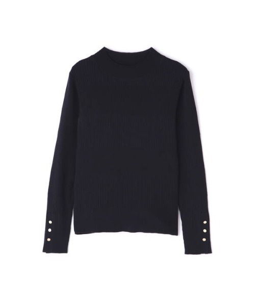 N.(N. Natural Beauty Basic)(エヌエヌナチュラルビューティーベーシック)の「【追加生産】◆ハイネックリブニット(ニット/セーター・レディース・オフホワイト/ブラック/ネイビー/ブルー/ブラウン・MEDIUM)」の19枚目の写真