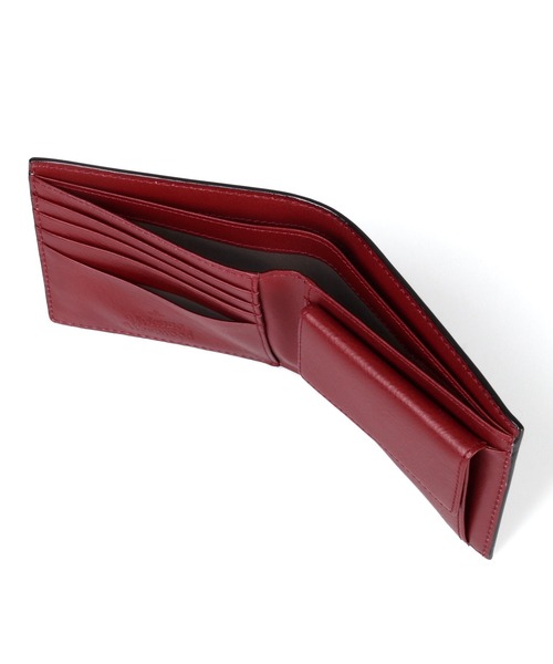 ラン様★新品★ヴィヴィアンウエストウッド★カラーステッチ２つ折り財布★ボルドー赤 ラン様☆新品☆ヴィヴィアンウエストウッド☆カラーステッチ2つ折り