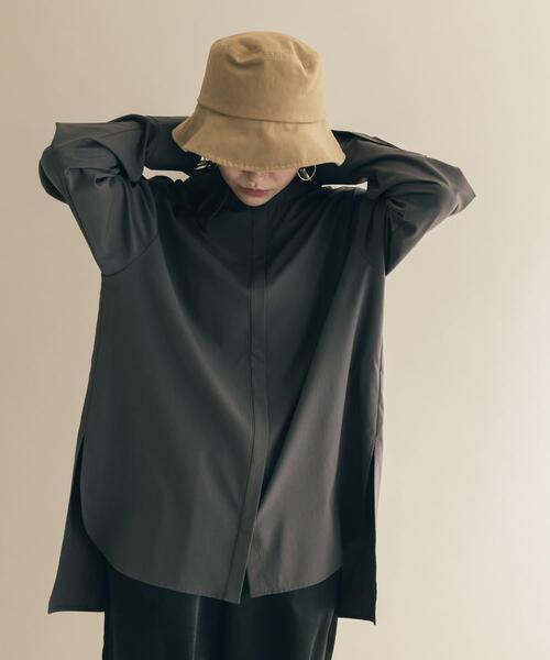 SMELLY(スメリー)の「ムジシンプルバケットハット(ハット・レディース・オレンジ系その他/ベージュ/ブラック・-)」の10枚目の写真