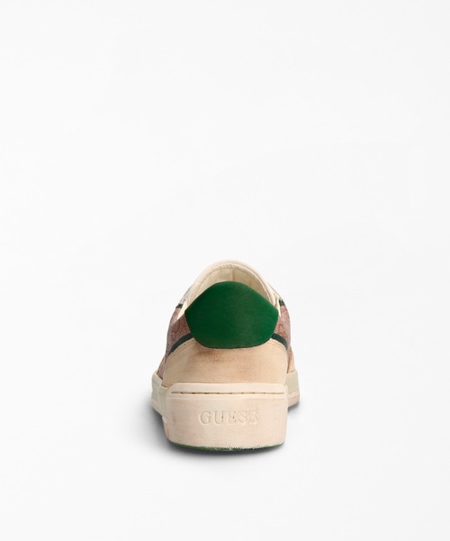 Guess（ゲス）の「Strave 4G Logo Sneaker（スニーカー・メンズ・ベージュ・44/41/42/43/45）」の5枚目の写真
