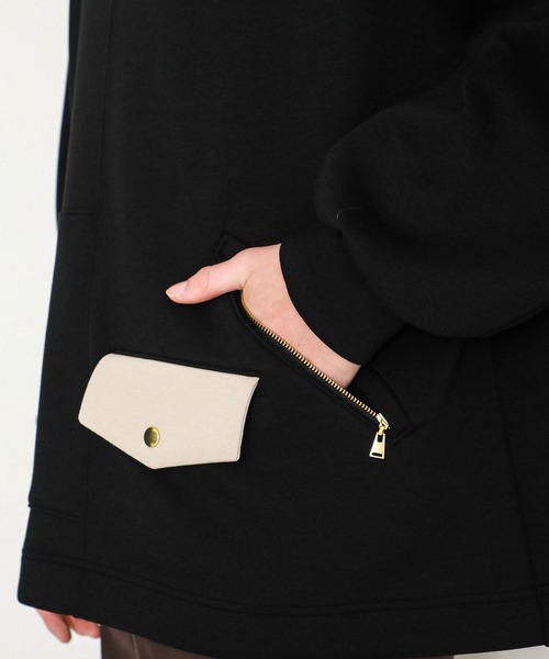 CULLNI（クルニ）の「【CULLNI】EX.SWITCHING PARKA（パーカー・メンズ・ベージュ/ホワイト/ブラック・1/2）」の21枚目の写真