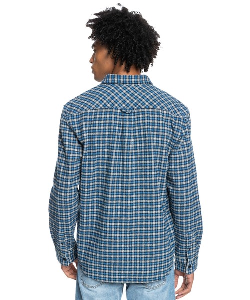 Quiksilver（クイックシルバー）の「INTREPIDE EXPLORER L/クイックシルバー長袖シャツ（シャツ/ブラウス・メンズ・ブラック/ブルー・MEDIUM/LARGE/SMALL）」の11枚目の写真