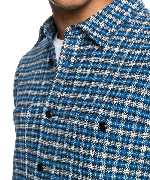 Quiksilver（クイックシルバー）の「INTREPIDE EXPLORER L/クイックシルバー長袖シャツ（シャツ/ブラウス・メンズ・ブラック/ブルー・MEDIUM/LARGE/SMALL）」の15枚目の写真